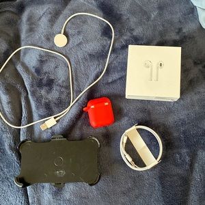Airpods, AirPods case, iPhone watch charger, iPhone case, charger for AirPods